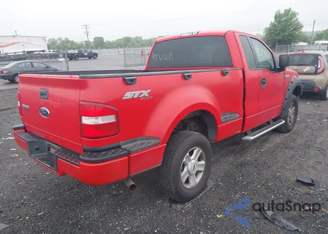 2005 Ford F-150 Stx/Xlt from USA, damaged, VIN 1FTRF04W75KD79837